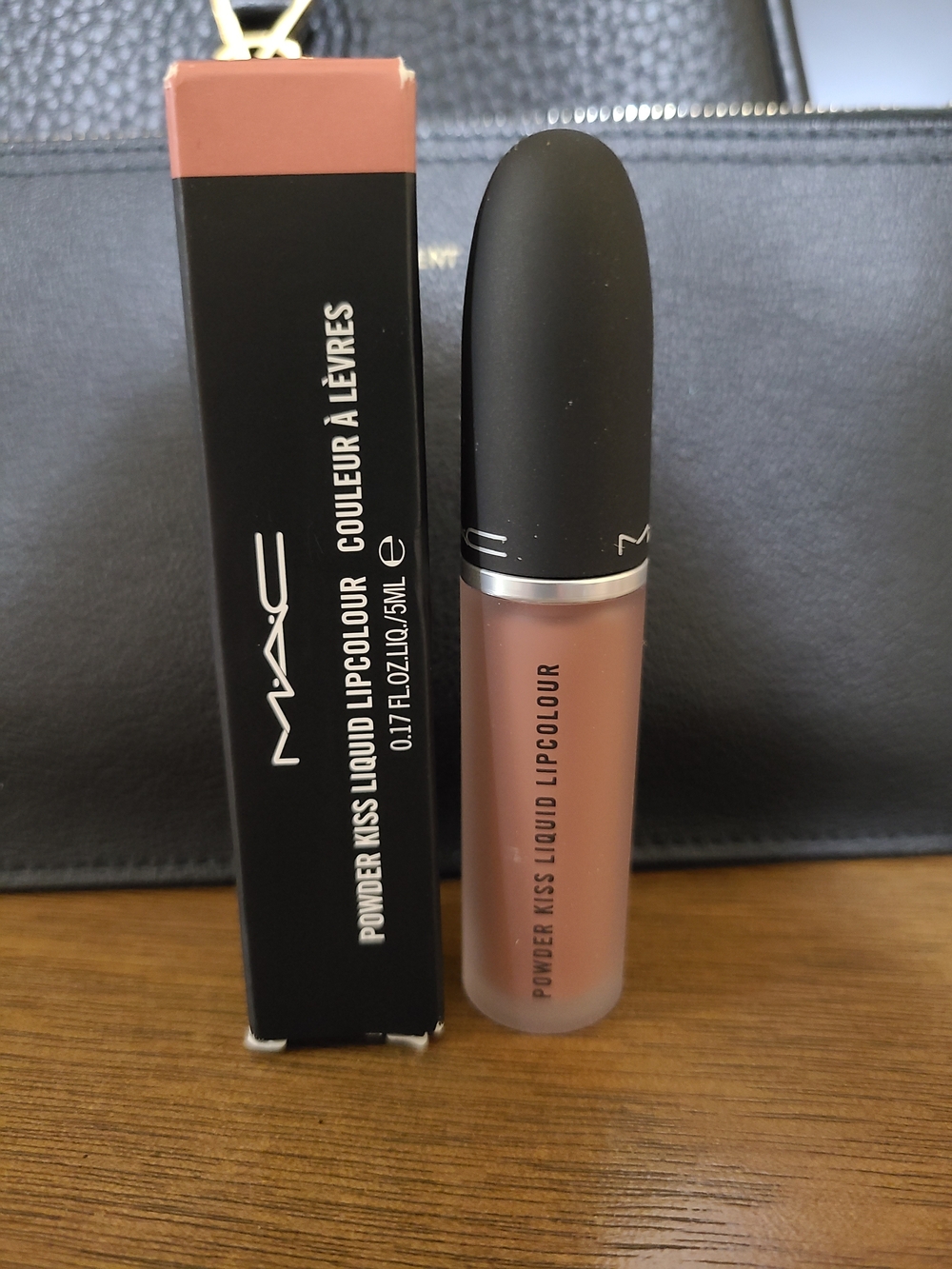MAC Cosmetics Powder Kiss Liquid Lipcolour - Dusty Rose Nude